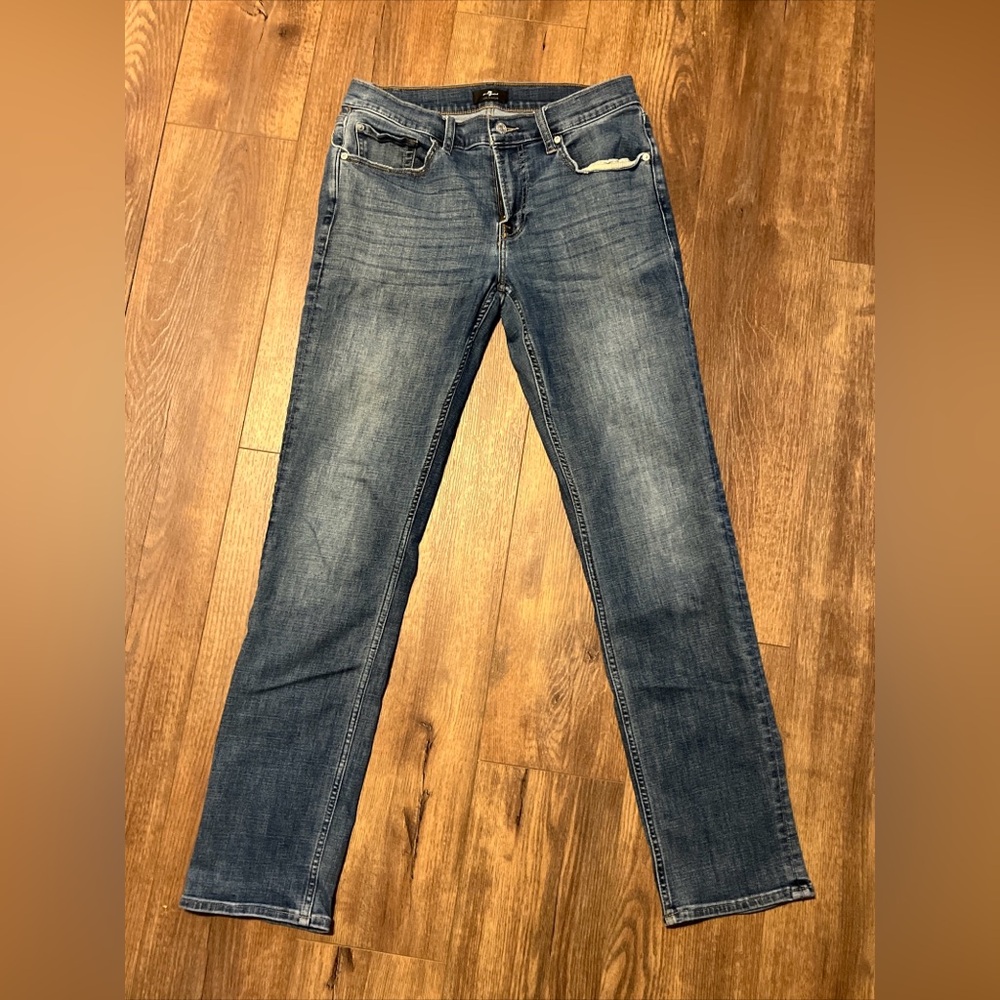 7 For All Mankind Mens Slimmy Jeans 31x32